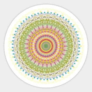 Bright Blessings Mandala Sticker